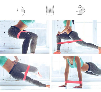 Resistance Bands for Legs and Butt, Home Fitness, Stretching, Elastic Bands for Women